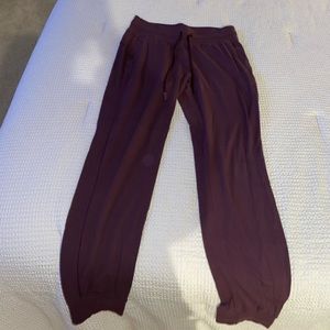 Lululemon Maroon Joggers